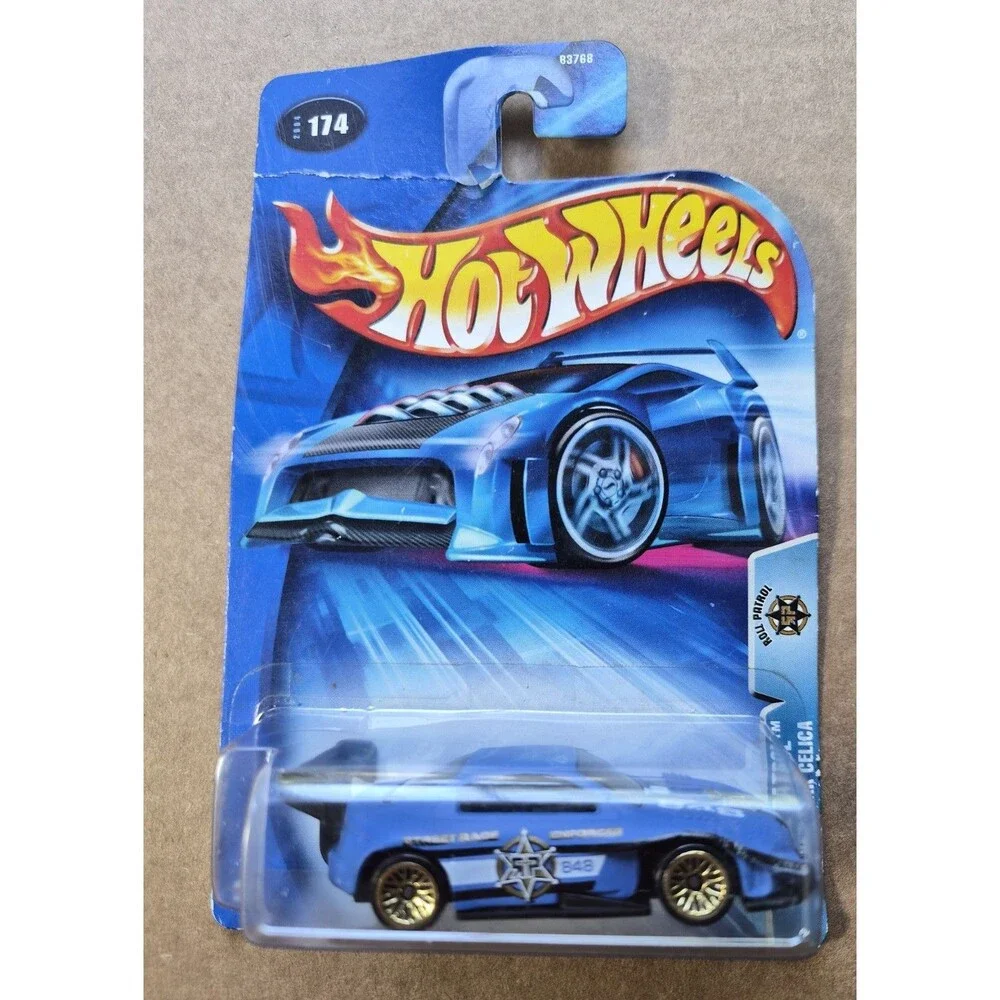 Hot Wheels Lot of 4 Diecast Cars Blimp Super Volt 67 GTO Pikes Peak Celica NIP